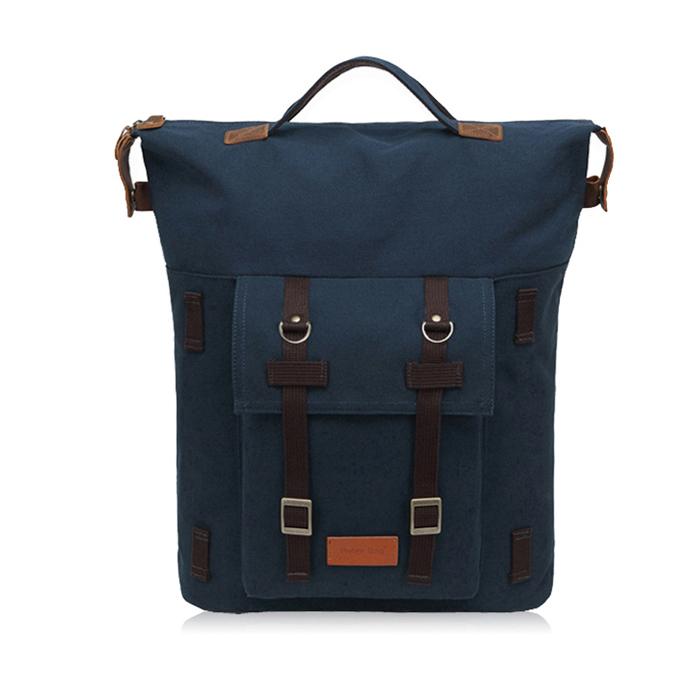 Foto [Peter Bag] A.P.O Big Canvas Backpack - Turkey Blue